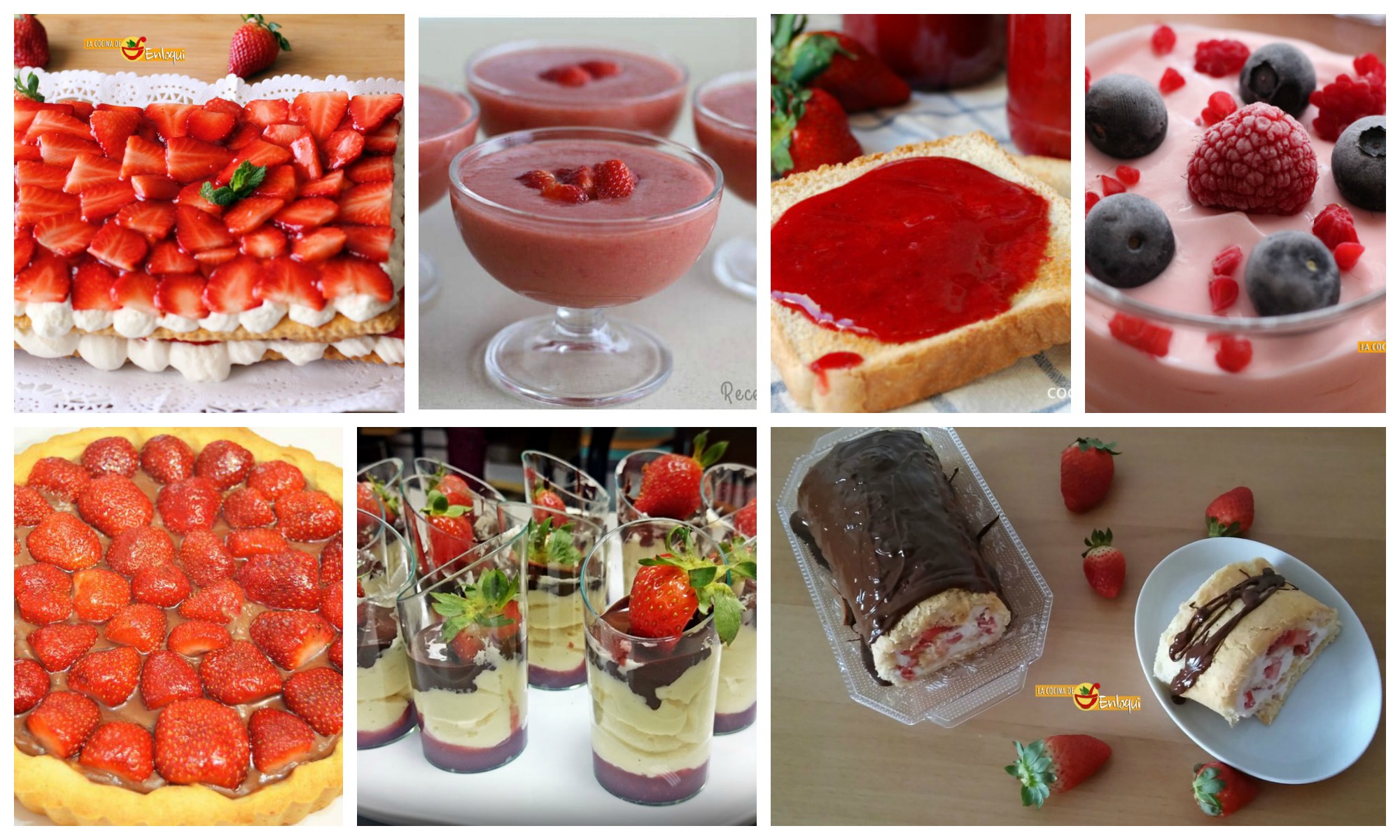 / recetas con fresas