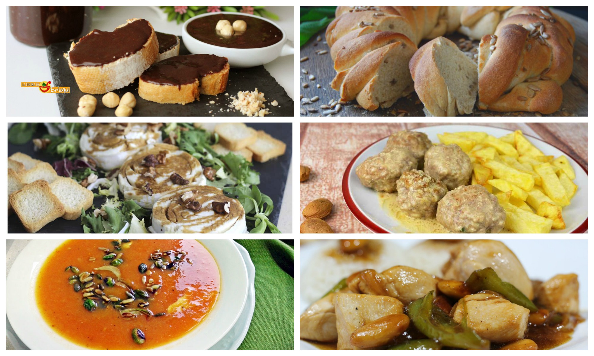 Recetas con frutos secos