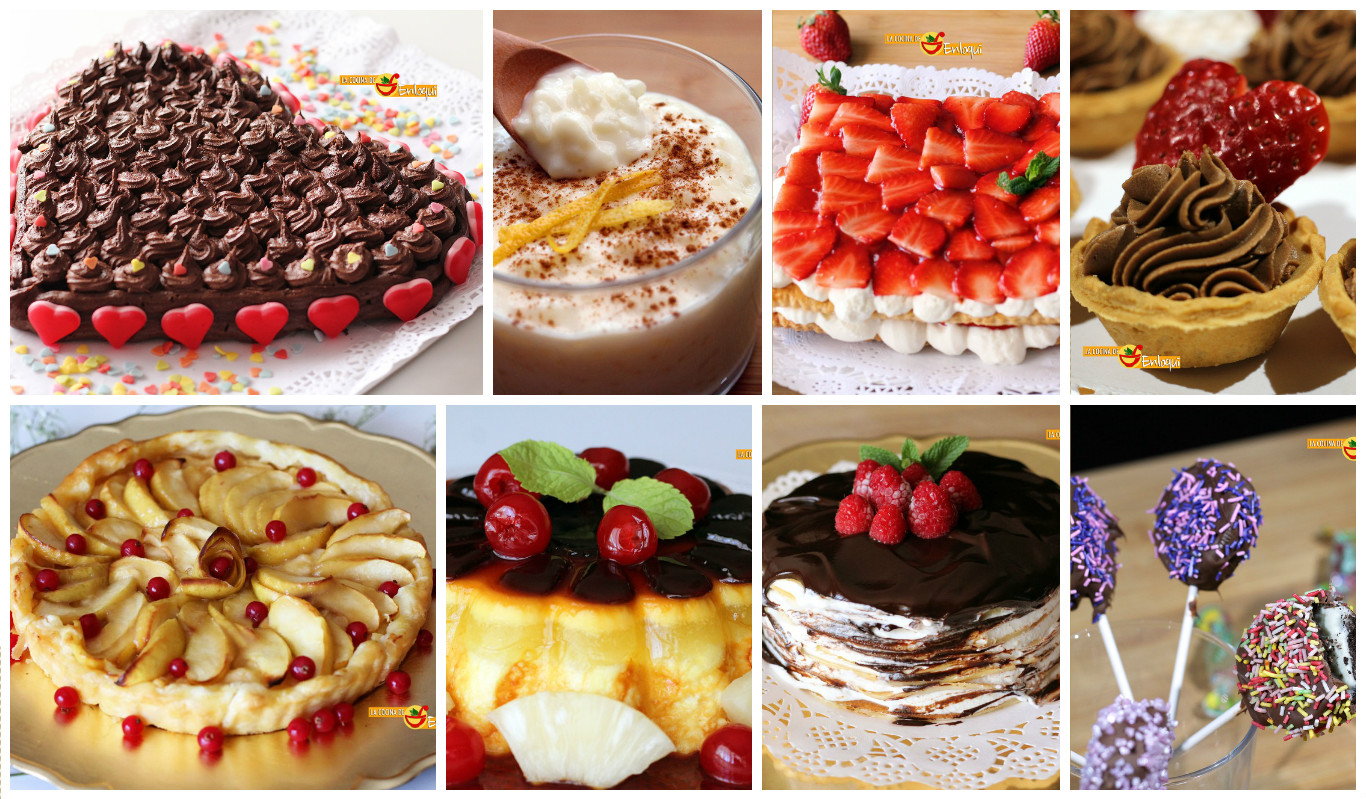 Postres para San valentín