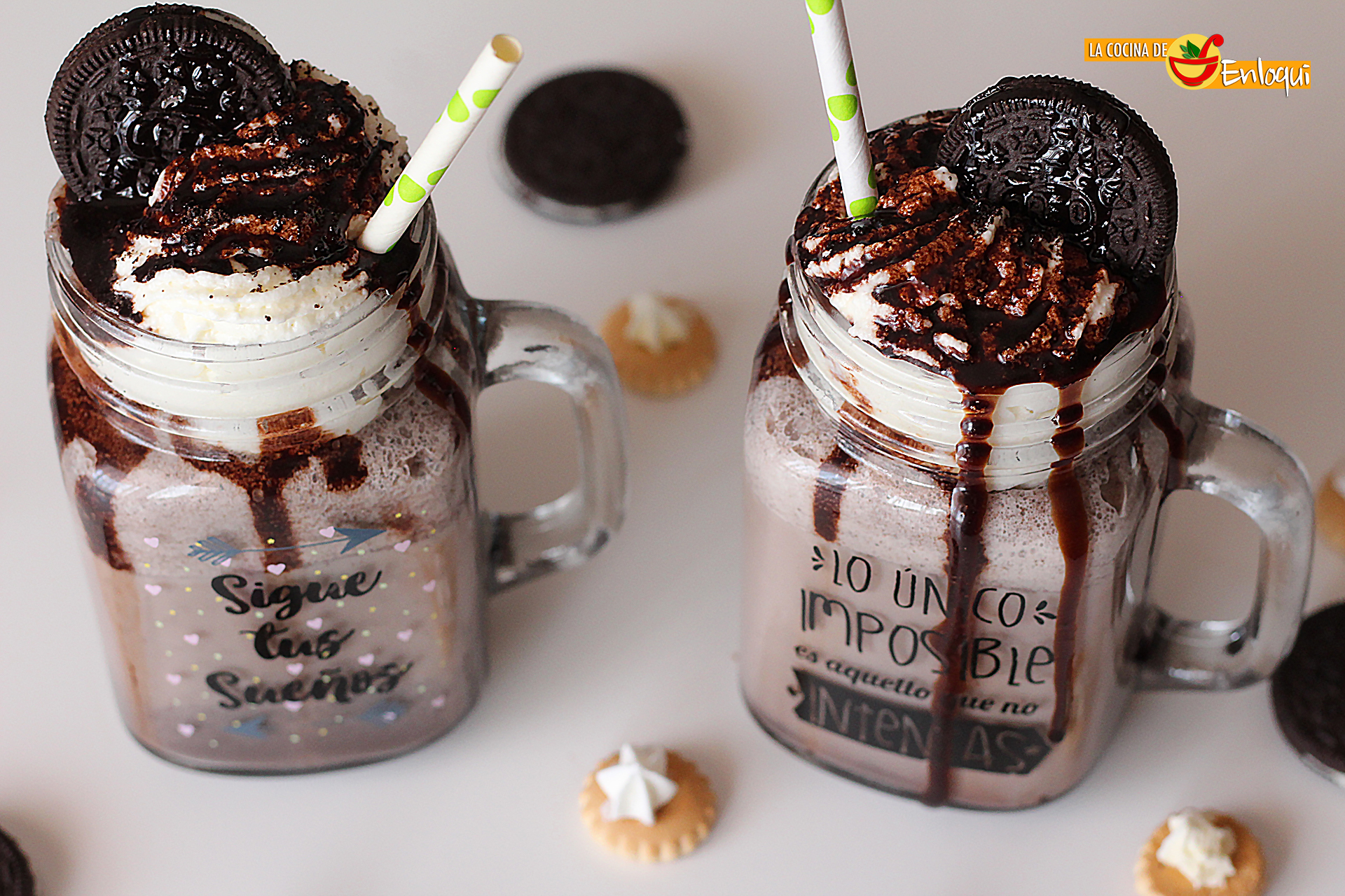 batido o milkshake de oreo