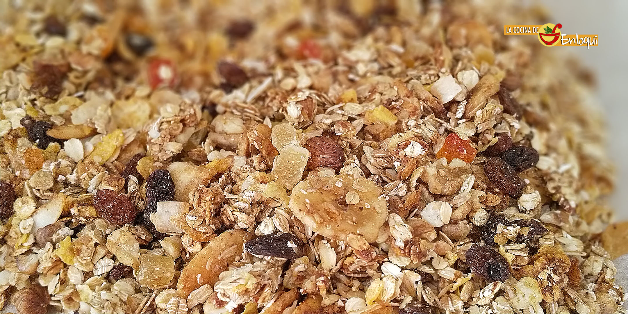 Granola casera sin azúcar