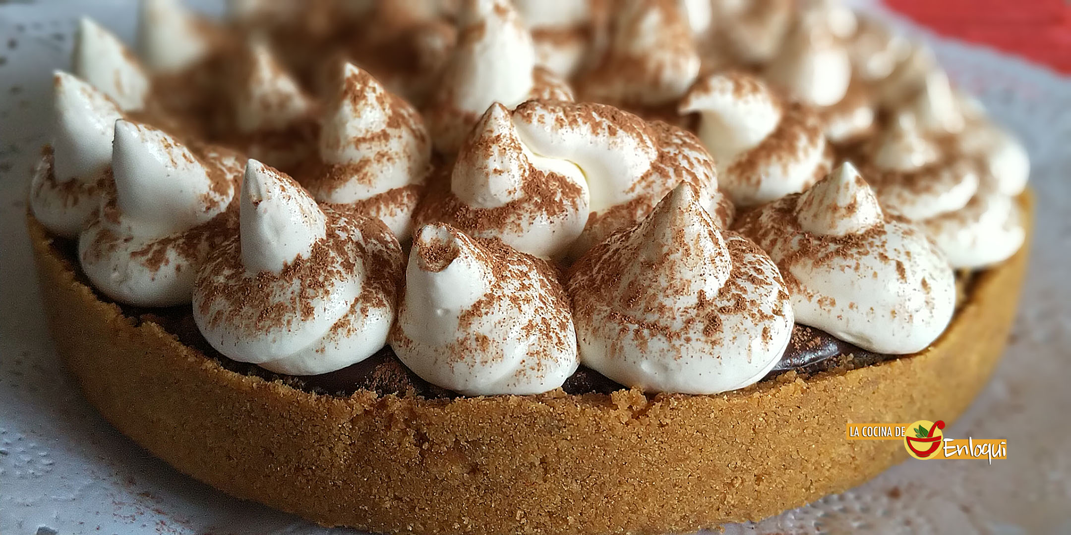 Tarta de chocolate, café y mascarpone