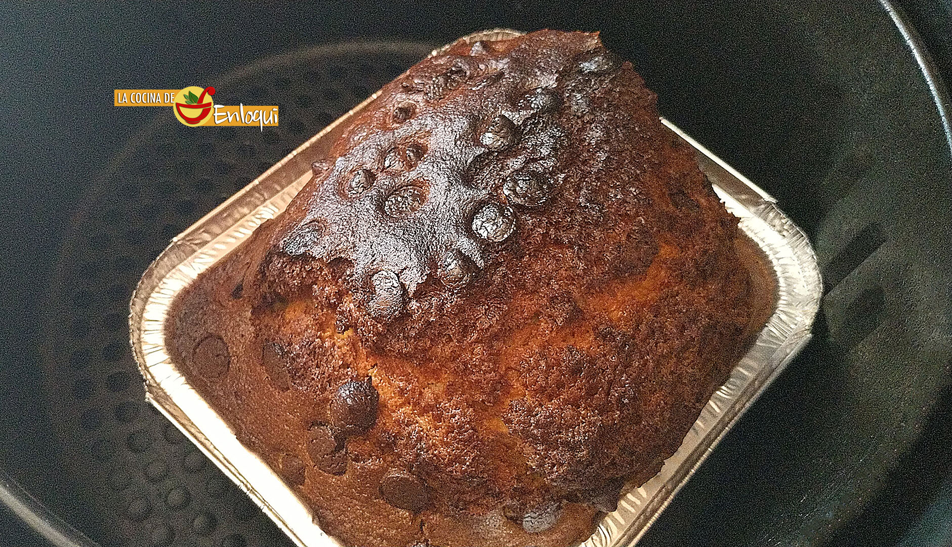 Bizcocho en airfryer (freidora de aire) La Cocina de Enloqui