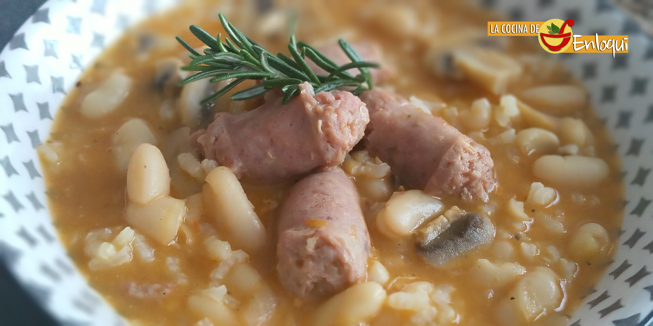 Guiso de alubias con butifarra